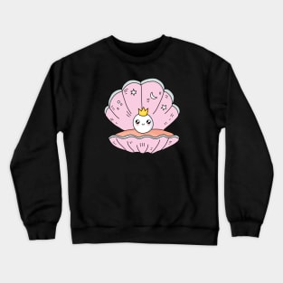 Pearl Seashell Princess Crewneck Sweatshirt